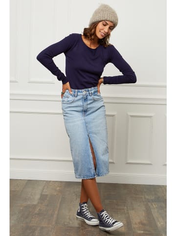 Soft Cashmere Pullover in Dunkelblau