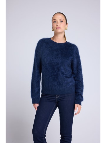 Maison Héritage Cashmere Kaschmir-Pullover in Dunkelblau