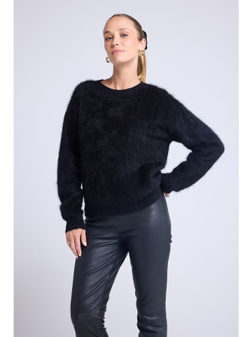 Maison Héritage Cashmere Kaschmir-Pullover in Schwarz