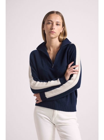 Maison Héritage Cashmere Kasjmieren trui donkerblauw