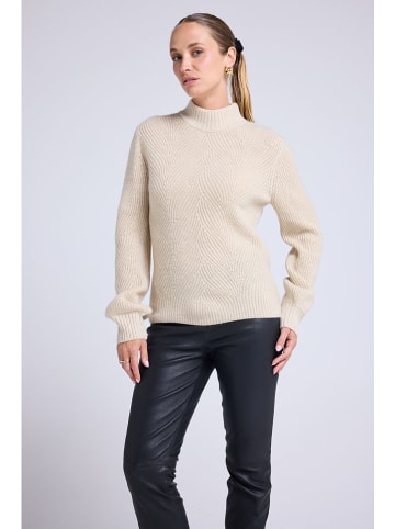 Maison Héritage Cashmere Kaschmir-Pullover in Beige