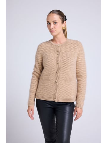 Maison Héritage Cashmere Cardigan in Beige