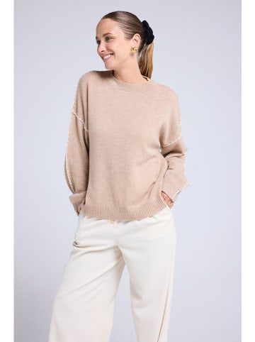 Maison Héritage Cashmere Kaschmir-Pullover in Beige