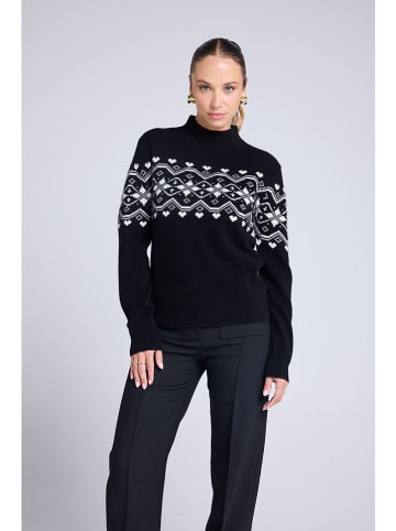 Maison Héritage Cashmere Kaschmir-Pullover in Schwarz
