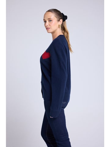 Maison Héritage Cashmere Kaschmir-Cardigan in Dunkelblau