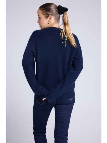 Maison Héritage Cashmere Kaschmir-Cardigan in Dunkelblau