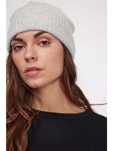 Maison Héritage Cashmere Kaschmir-Mütze in Grau