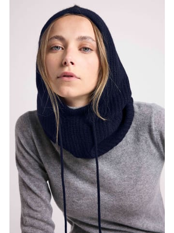 Maison Héritage Cashmere Kaschmir-Sturmhaube in Dunkelblau