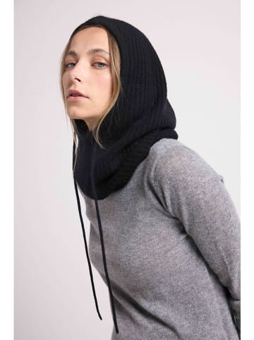 Maison Héritage Cashmere Kasjmieren bivakmuts zwart