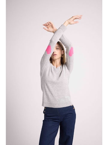 Maison Héritage Cashmere Kaschmir-Pullover in Grau