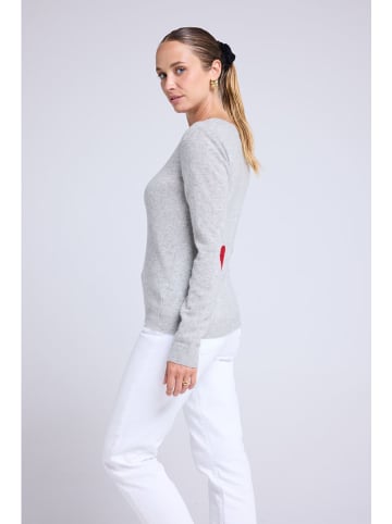 Maison Héritage Cashmere Kaschmir-Pullover in Grau