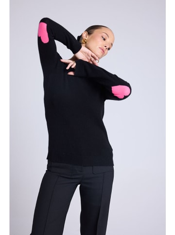 Maison Héritage Cashmere Kaschmir-Pullover in Schwarz