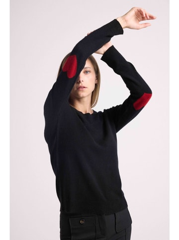 Maison Héritage Cashmere Kaschmir-Pullover in Schwarz