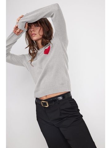 Maison Héritage Cashmere Kasjmieren trui grijs