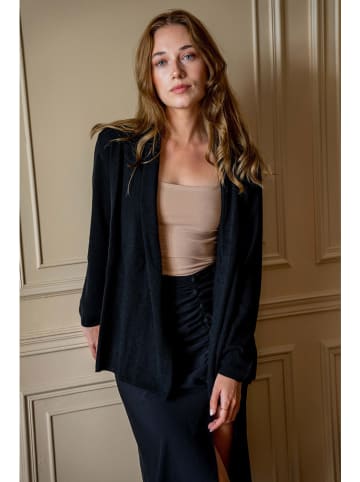 Maison Héritage Cashmere Kaschmir-Cardigan in Schwarz