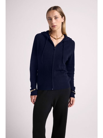 Maison Héritage Cashmere Kaschmir-Cardigan in Dunkelblau