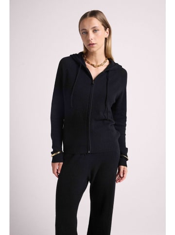 Maison Héritage Cashmere Kaschmir-Cardigan in Schwarz