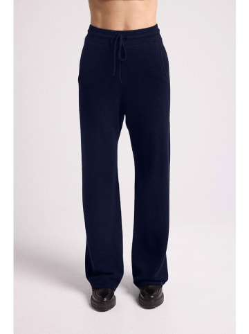 Maison Héritage Cashmere Kaschmir-Hose in Dunkelblau