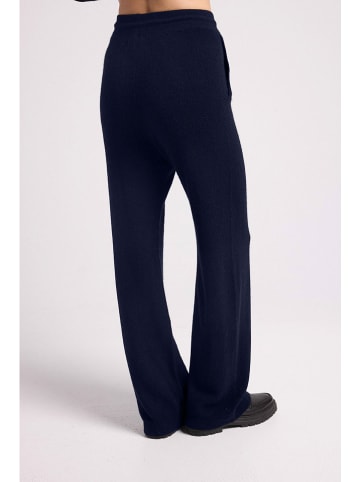 Maison Héritage Cashmere Kasjmieren broek donkerblauw