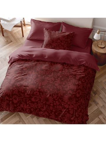 Pierre Cardin Perkal-Bettbezug in Rot