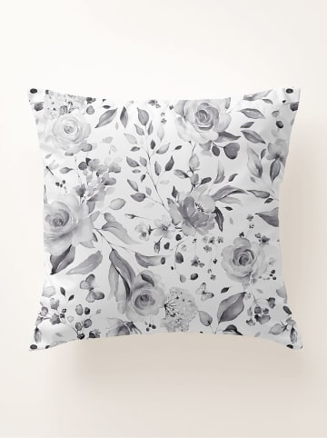 Pierre Cardin Perkal kussenhoes antraciet/zilverkleurig