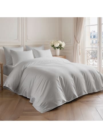 Pierre Cardin Satin-Bettbezug in Grau