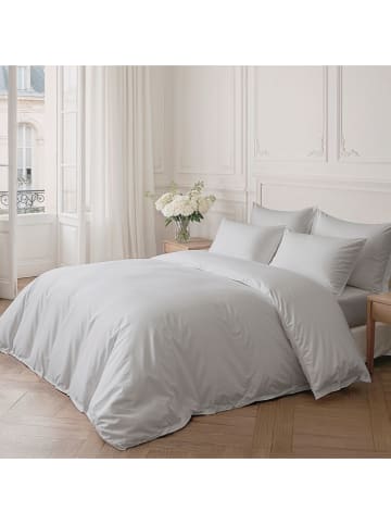 Pierre Cardin Satynowa poszwa w kolorze szarym na kołdrę