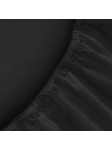 Pierre Cardin Perkal-Spannbettlaken in Anthrazit