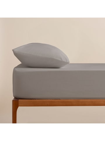 Pierre Cardin Perkal hoeslaken taupe