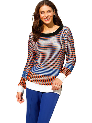 WITT WEIDEN Pullover in Rot/ Blau