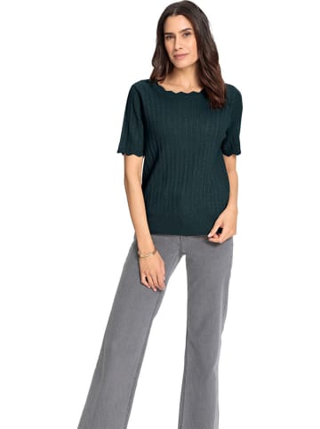 WITT WEIDEN Woll-Pullover in Grün