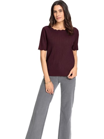 WITT WEIDEN Woll-Pullover in Rot
