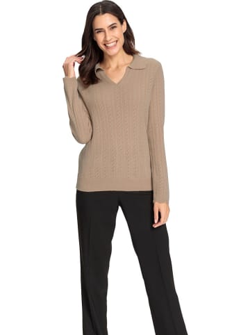 WITT WEIDEN Woll-Pullover in Beige