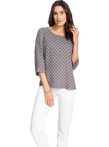 WITT WEIDEN Blouse donkerblauw/groen