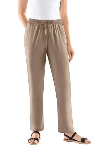 WITT WEIDEN Spodnie w kolorze jasnobrązowym