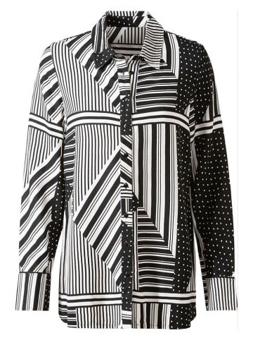 WITT WEIDEN Blouse zwart/wit