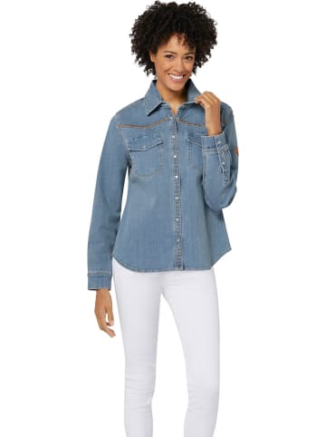 WITT WEIDEN Bluzka dżinsowa w kolorze niebieskim