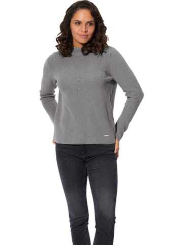 WITT WEIDEN Woll-Pullover in Grau