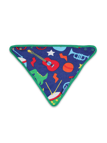 Toby Tiger Dreieckstuch in Dunkelblau - (L)32 x (B)22 cm