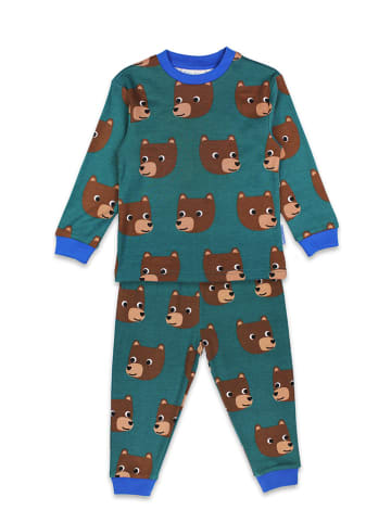 Toby Tiger Pyjama in Grün