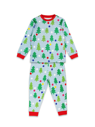 Toby Tiger Pyjama in Hellblau