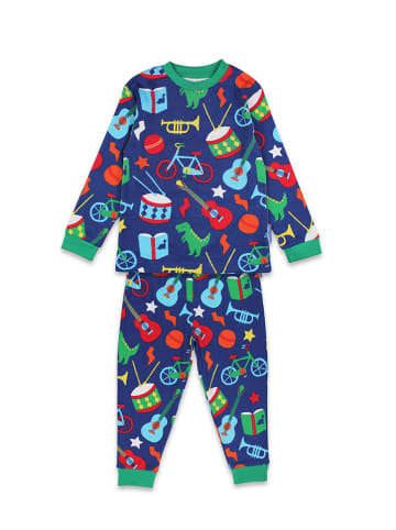 Toby Tiger Pyjama in Dunkelblau
