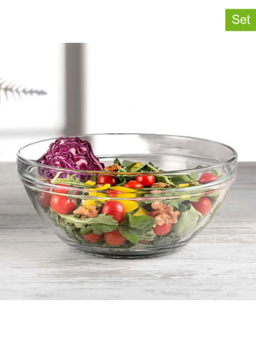 Violeta Home 6er-Set: Salatschalen in Transparent - Ø 6,3 cm 