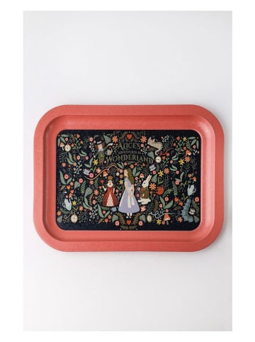 Violeta Home Taca w kolorze jasnoróżowo-czarnym - 30,7 x 23,3 cm