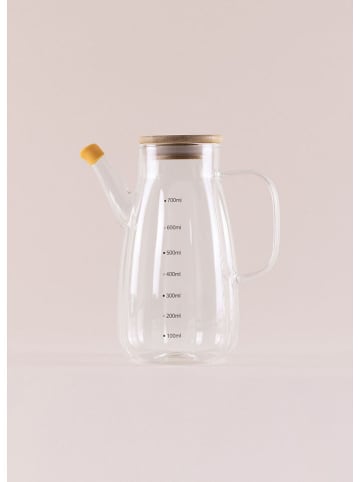 Violeta Home Ölspender in Transparent/ Hellbraun - 700 ml