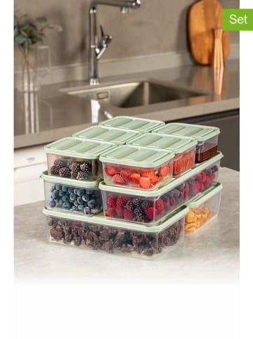 Violeta Home 10er-Set: Frischhaltedosen in Mint