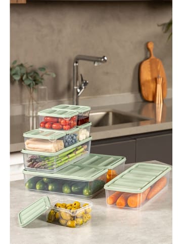 Violeta Home 10-delige set: vershouddozen mintgroen