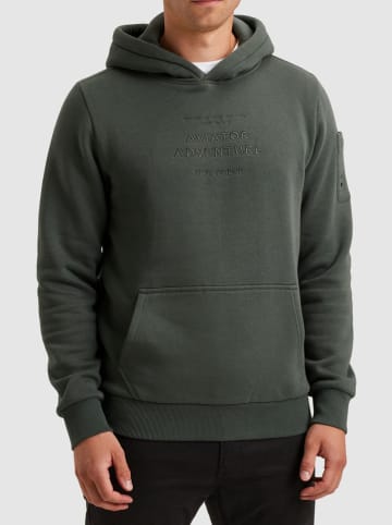 PME Legend Bluza w kolorze ciemnozielonym