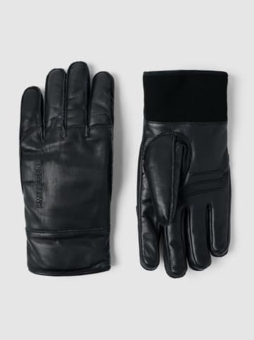 PME Legend Leder-Handschuhe in Schwarz