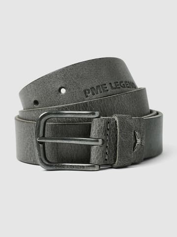 PME Legend Leder-Gürtel in Anthrazit